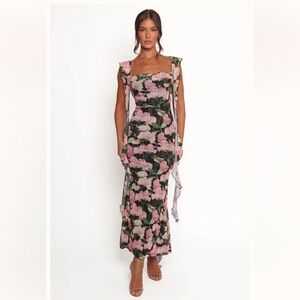Petal & Pup Pink Floral Maxi Dress